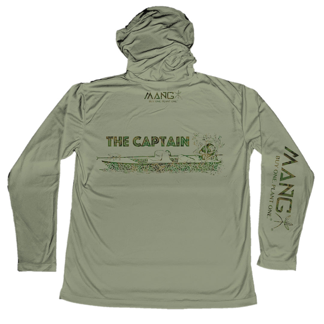 MANG The Captain Eco Hoodie - XS-Olive Green