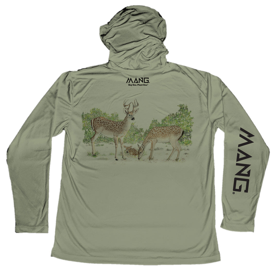 MANG Key Deer MANG Eco Hoodie - XS-Olive Green