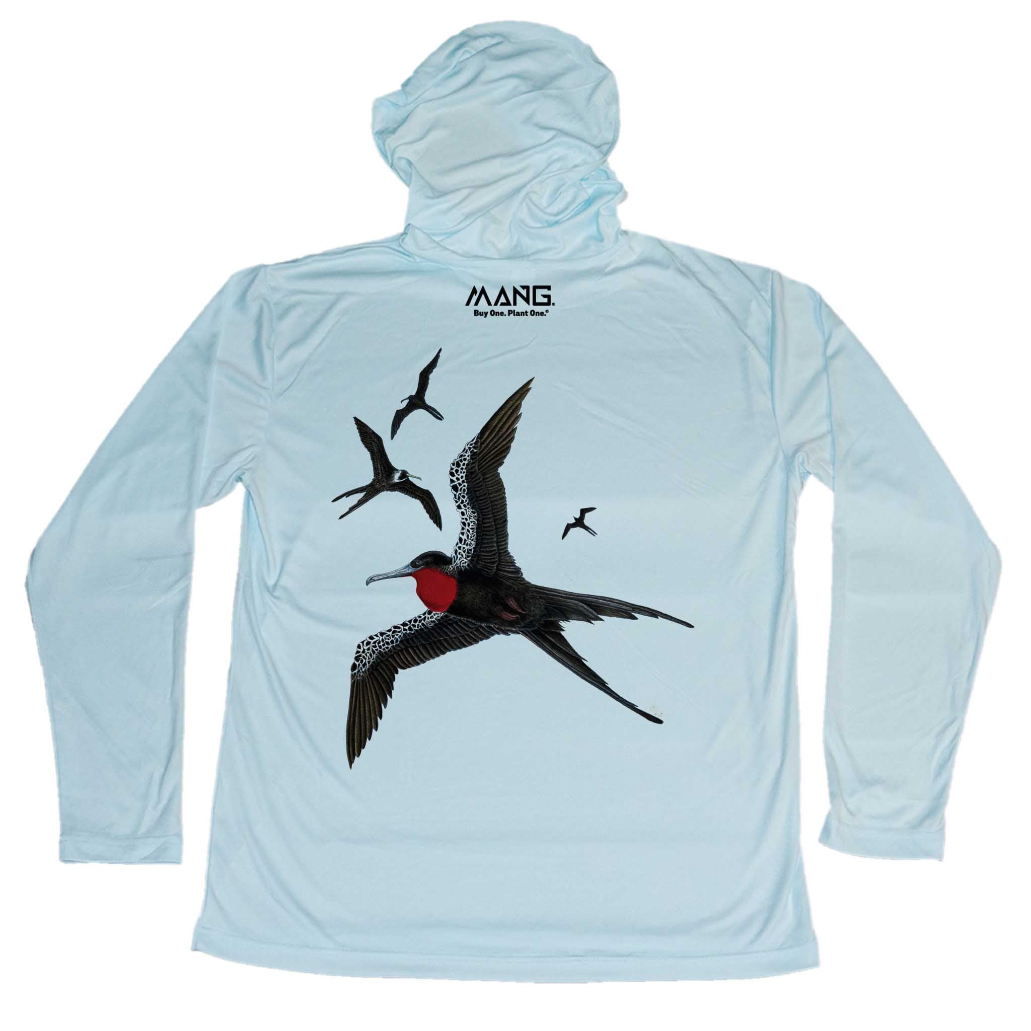 MANG Frigatebirds MANG - Youth - Hoodie - YXS-Arctic Blue