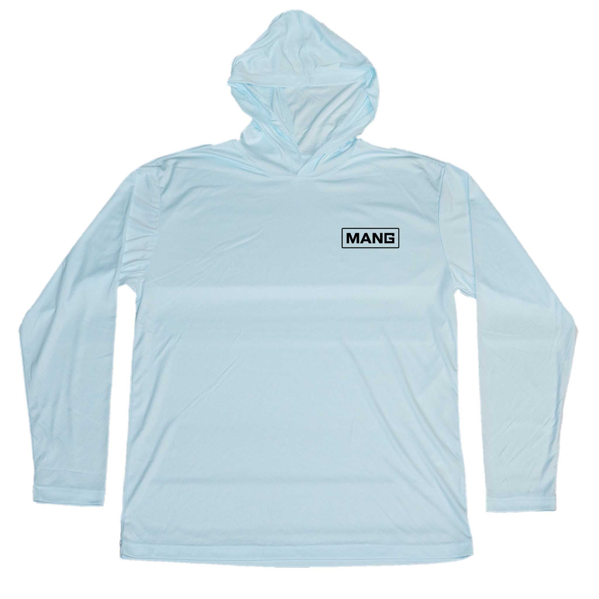 MANG Muscle MANG - Youth - Hoodie - YXS-Arctic Blue