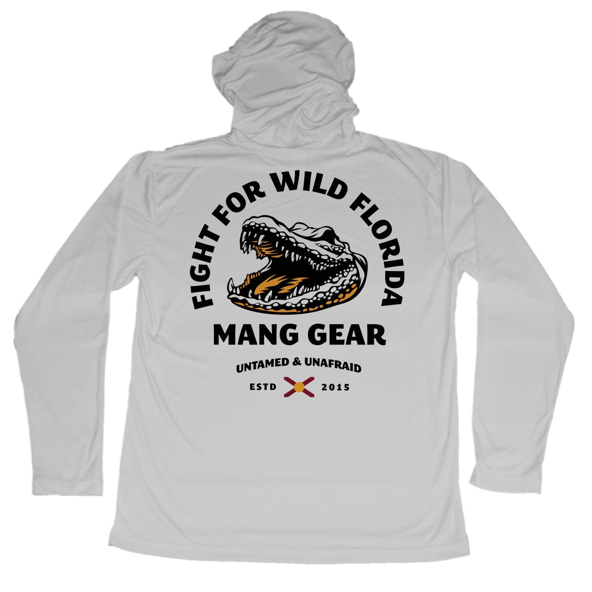 MANG Fight For Wild Florida - Youth - Hoodie - YXS-Pearl Gray