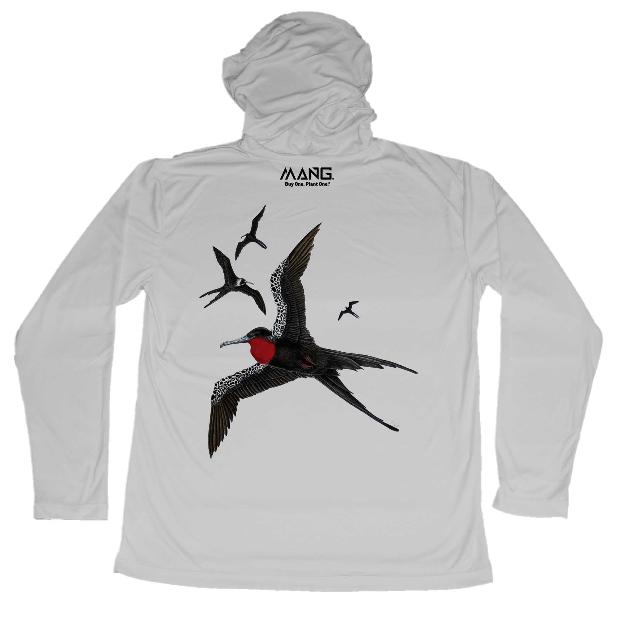 MANG Frigatebirds MANG - Youth - Hoodie - YXS-Pearl Gray