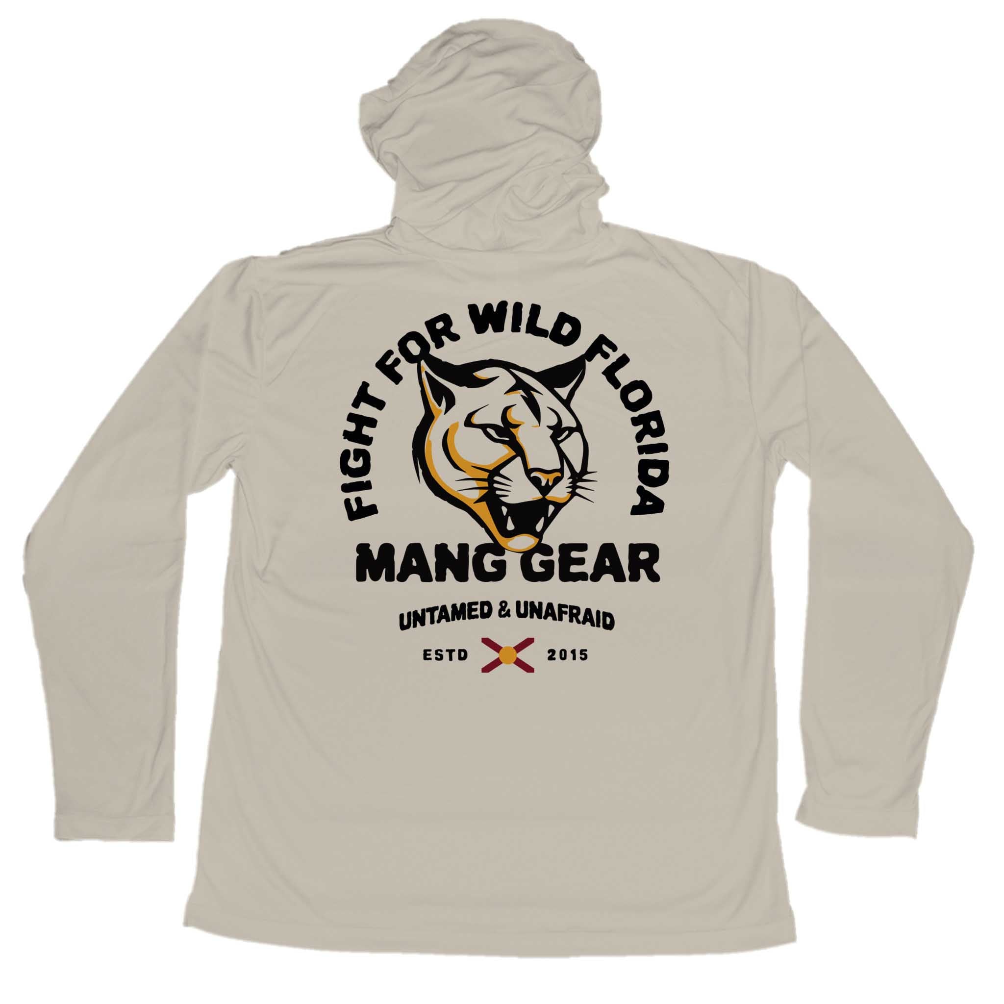 MANG Fight For Wild Florida Panther Premium Hoodie - S-Tan