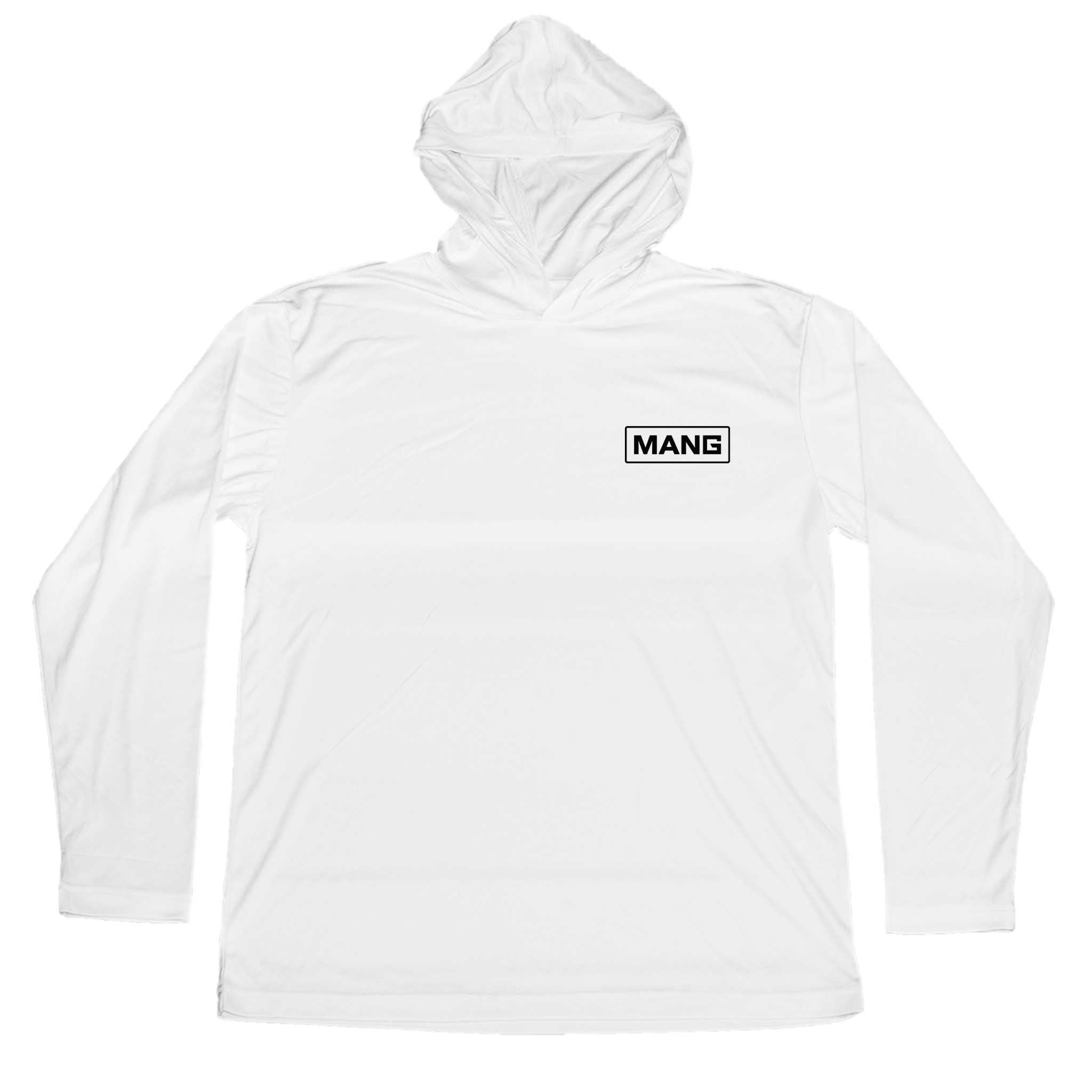 MANG Muscle MANG - Youth - Hoodie - YXS-White