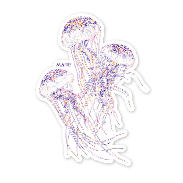 Jellyfish MANG - Sticker