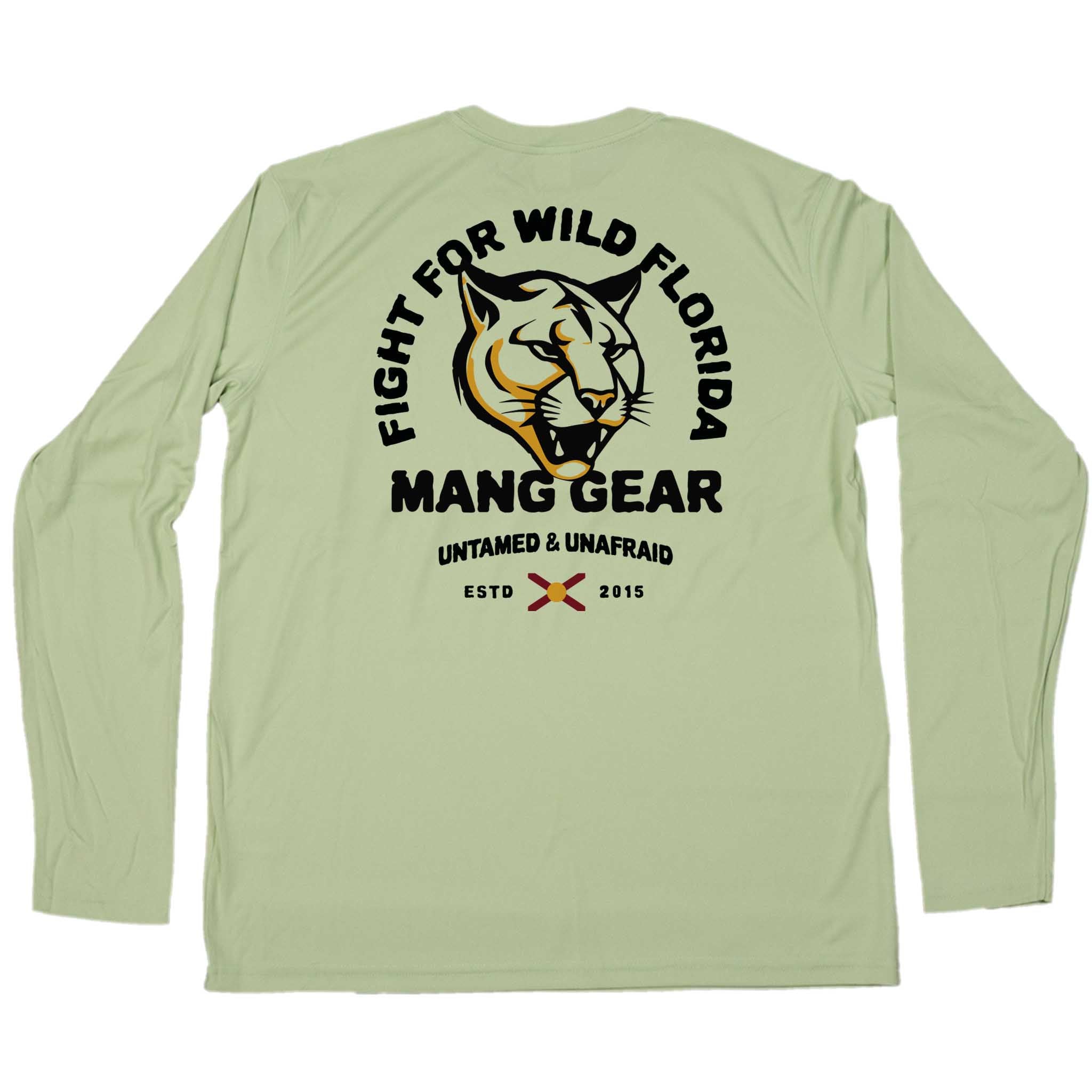 MANG Fight For Wild Florida Panther - LS - XS-Sage