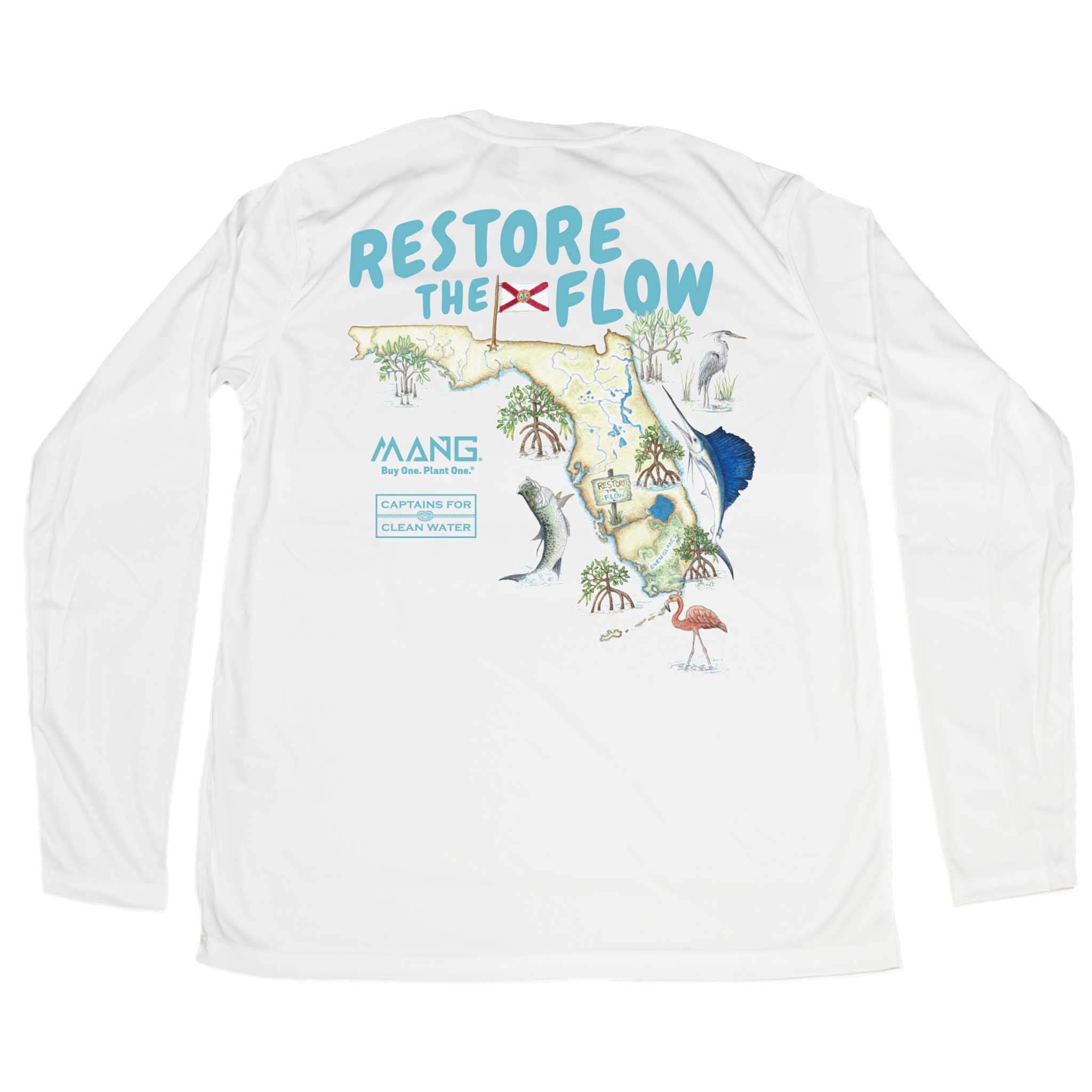 MANG Restore the Flow 2.0 - LS - XS-White