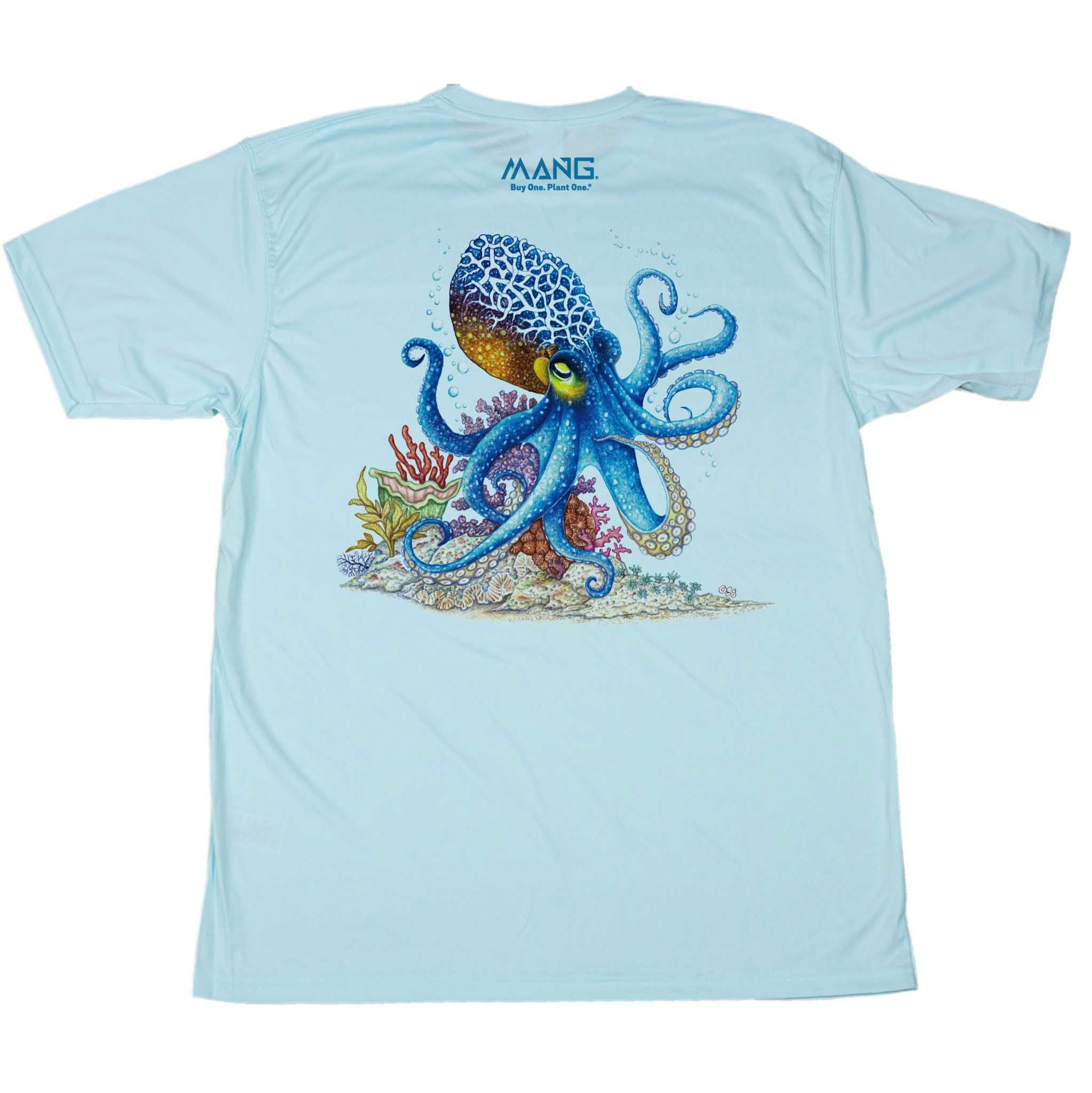 MANG Octopus MANG - SS - XS-Arctic Blue