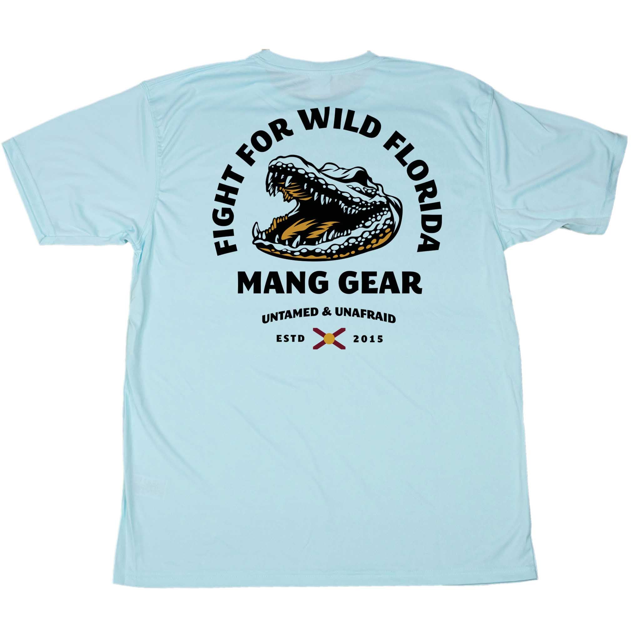 MANG Fight For Wild Florida - SS - XS-Arctic Blue