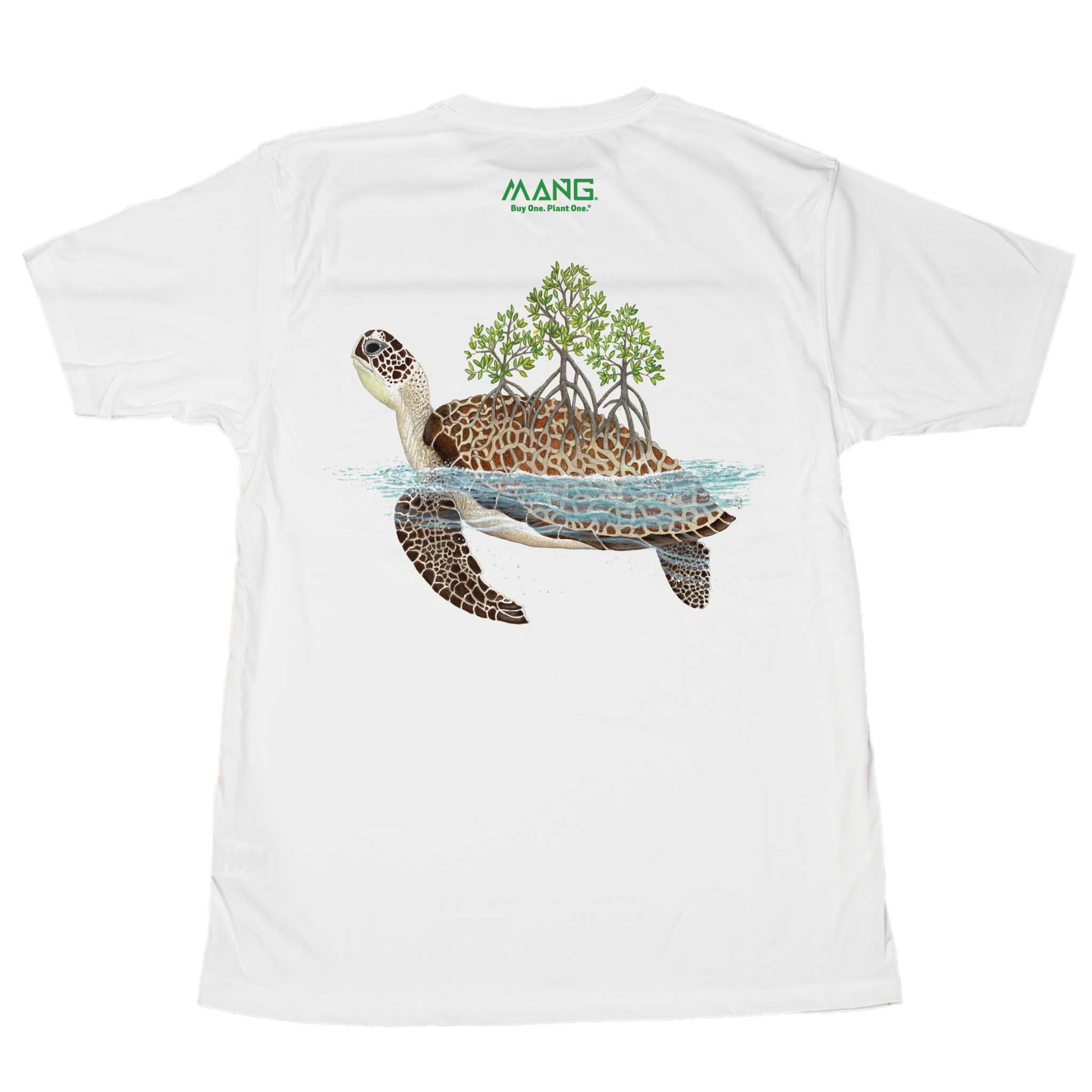 MANG Shell Grove Turtle MANG - SS - XS-White