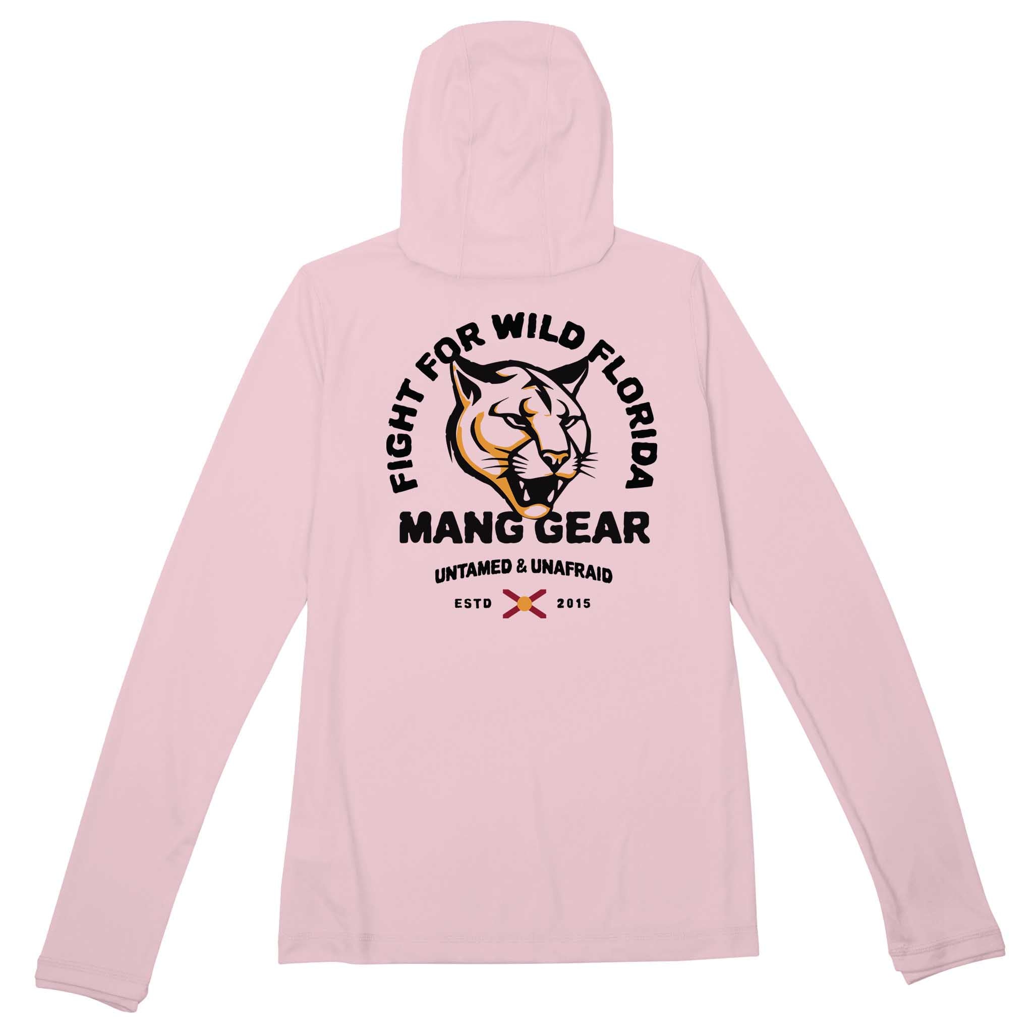 MANG Fight For Wild Florida Panther Premium Hoodie - Women's - XS-Pink