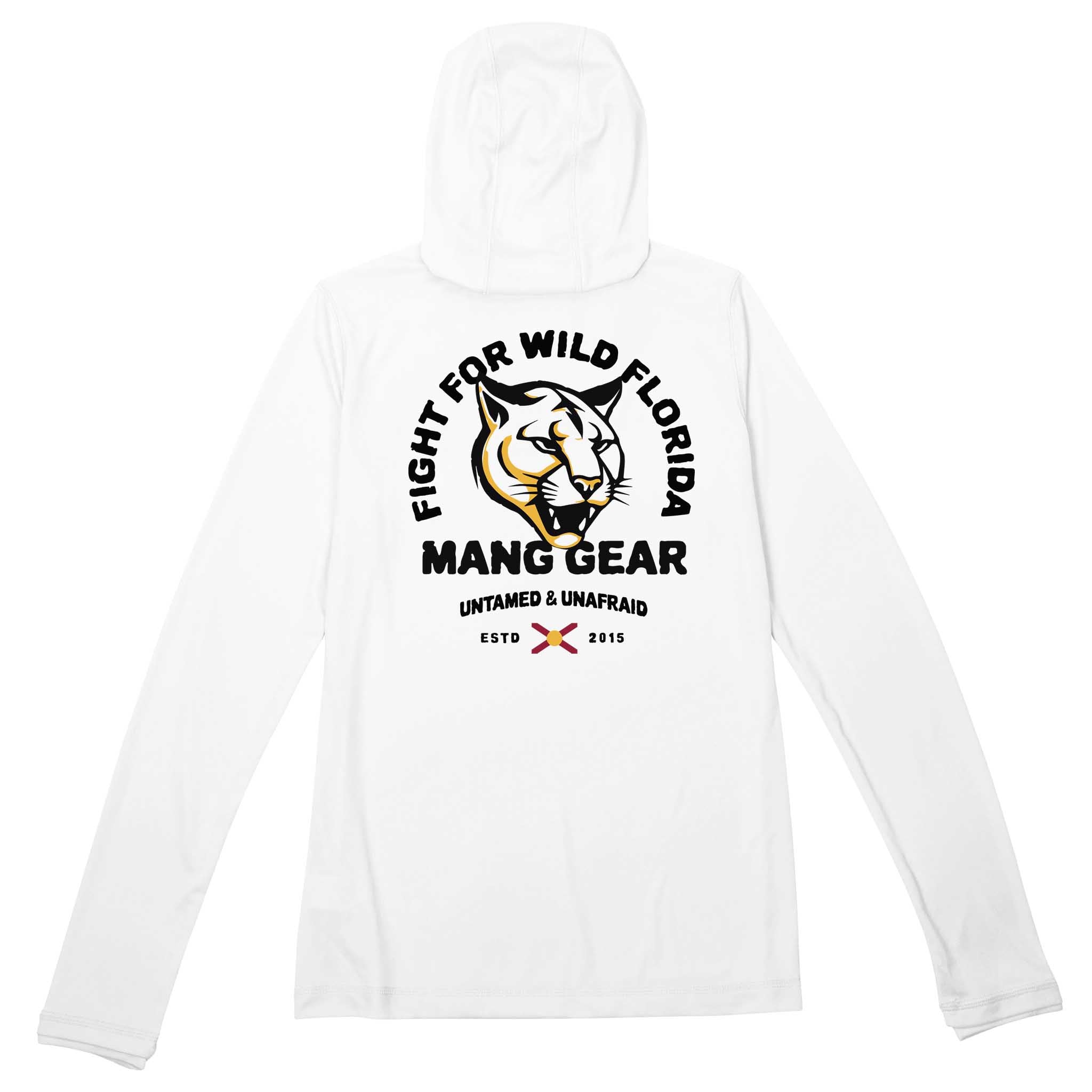 MANG Fight For Wild Florida Panther Premium Hoodie - Women's - XS-White