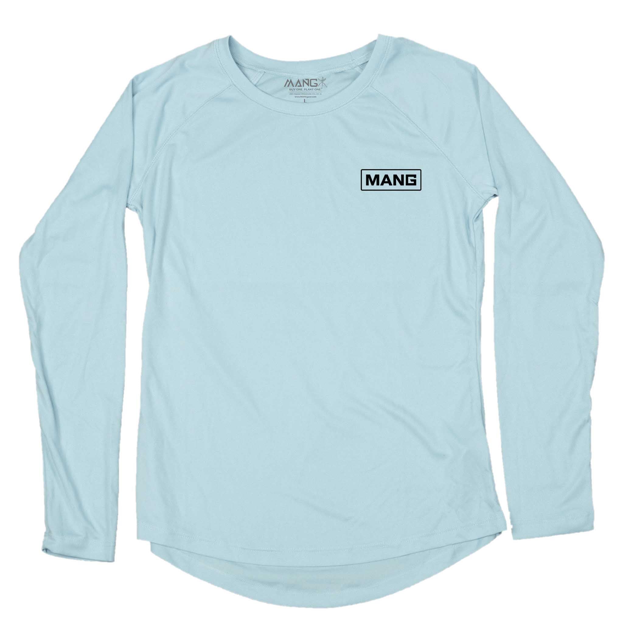 MANG Muscle MANG - Women's - LS - XS-Arctic Blue