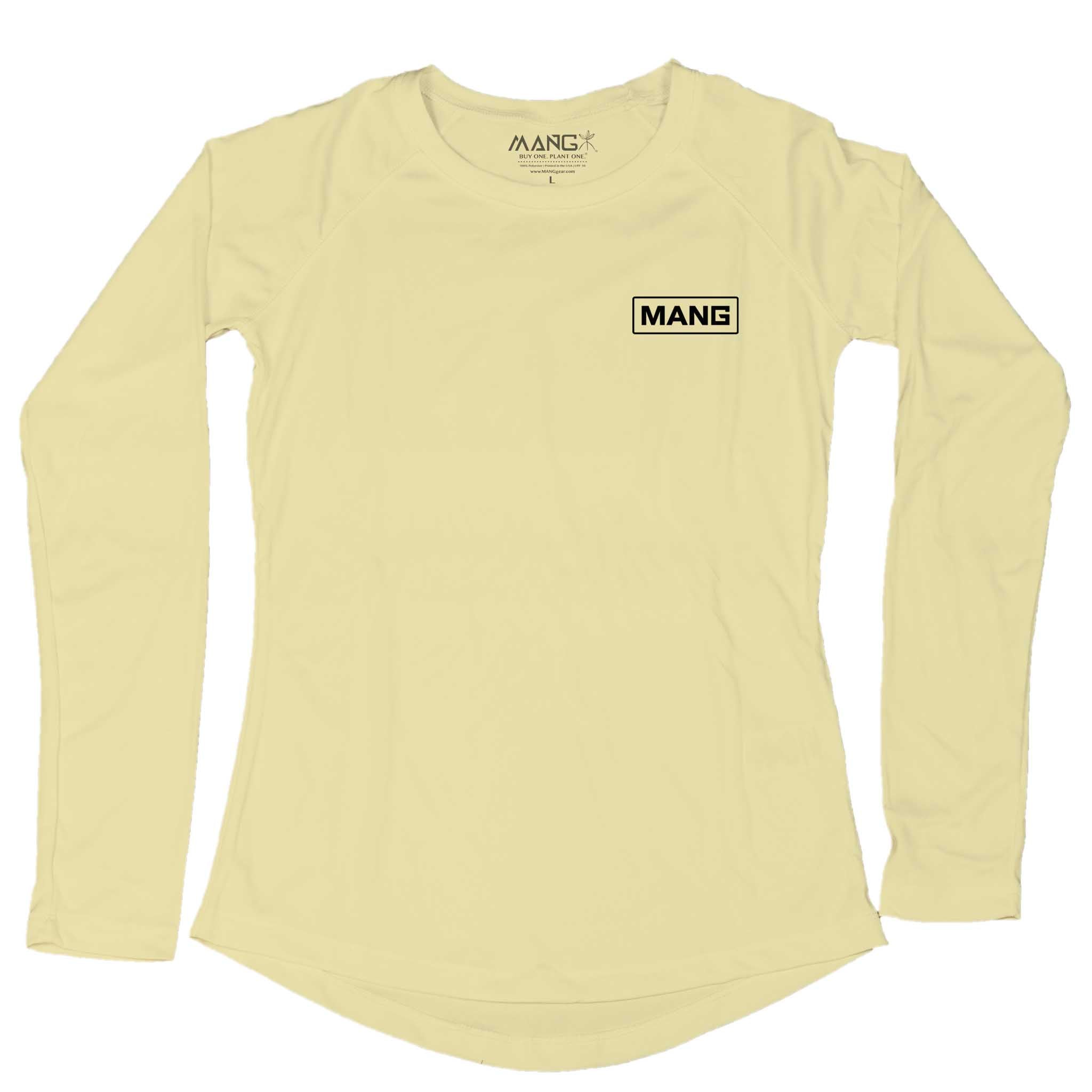 MANG Muscle MANG - Women's - LS - XS-Sunshine Yellow