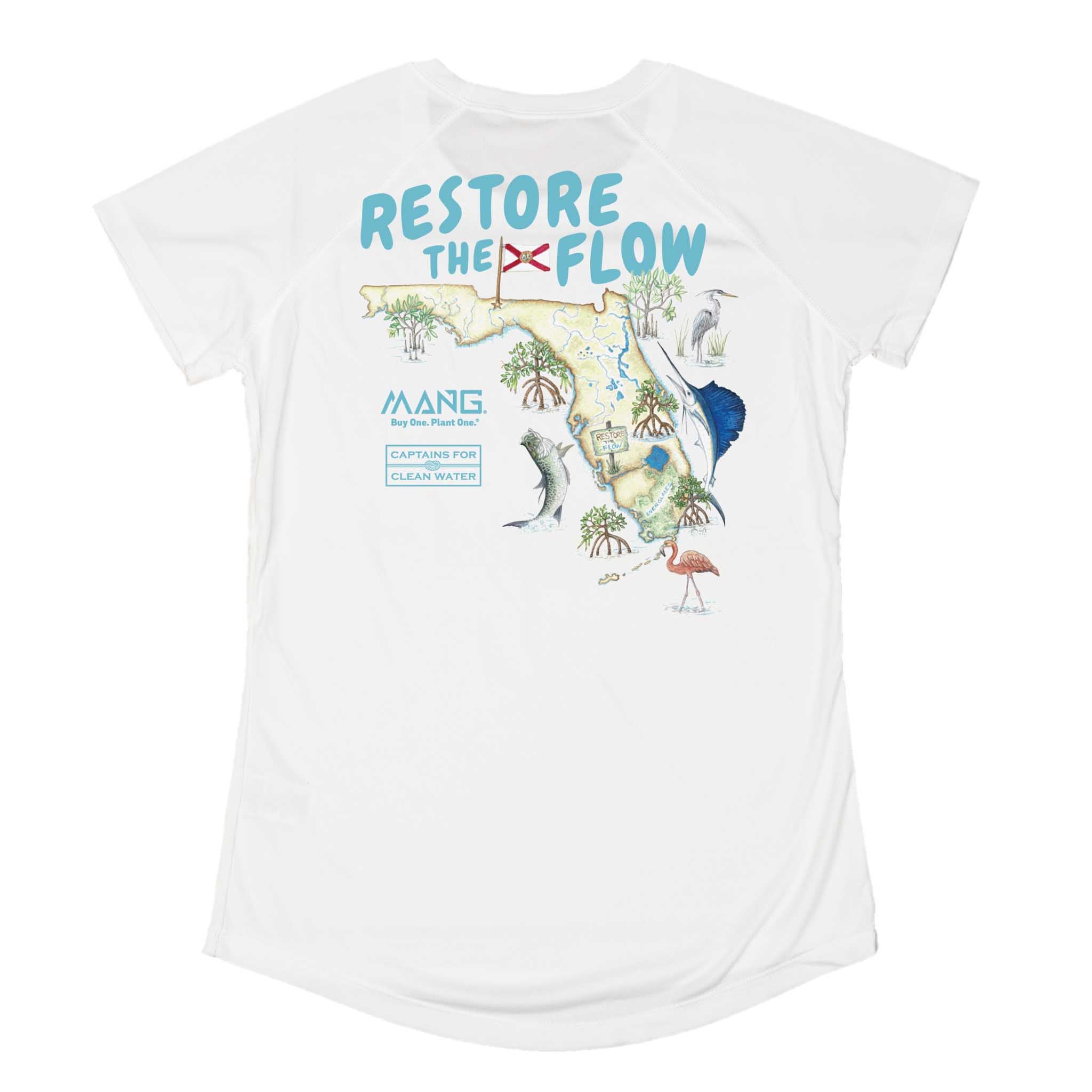 MANG Restore the Flow 2.0 - Women's - SS - XS-White