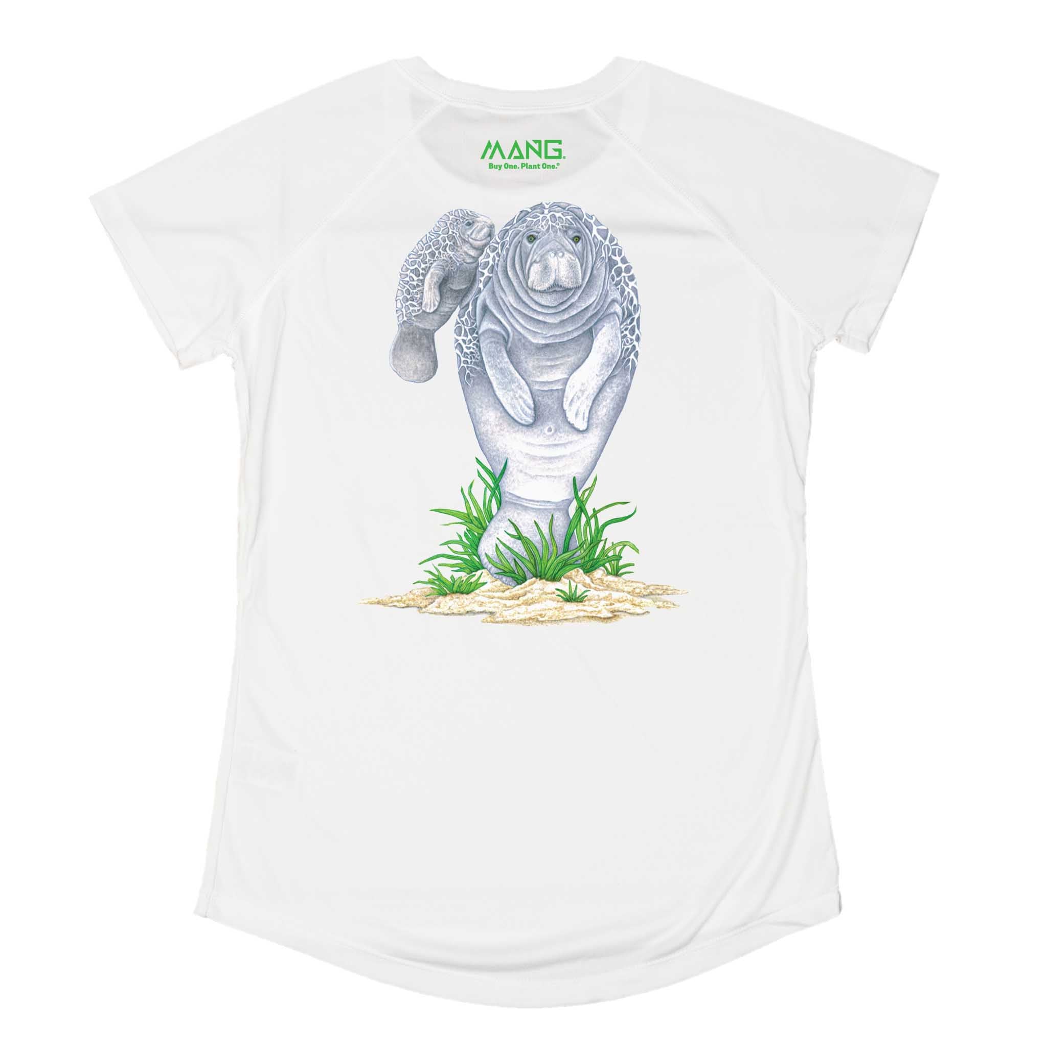 MANG Mamma Manatee MANG - Women's - SS - XS-White