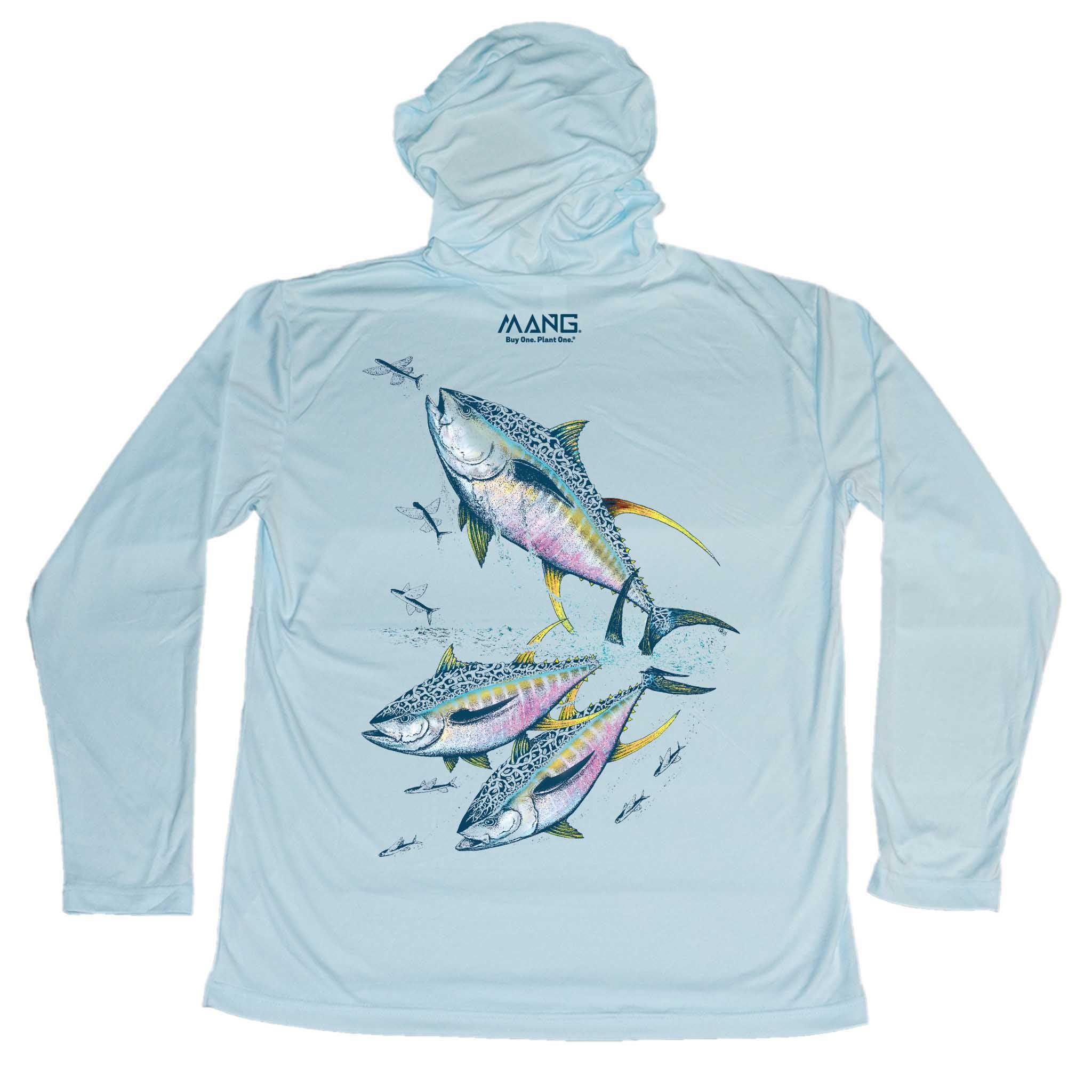 Youth Yellowfin Tuna Performance Hoodie | MANG Gear