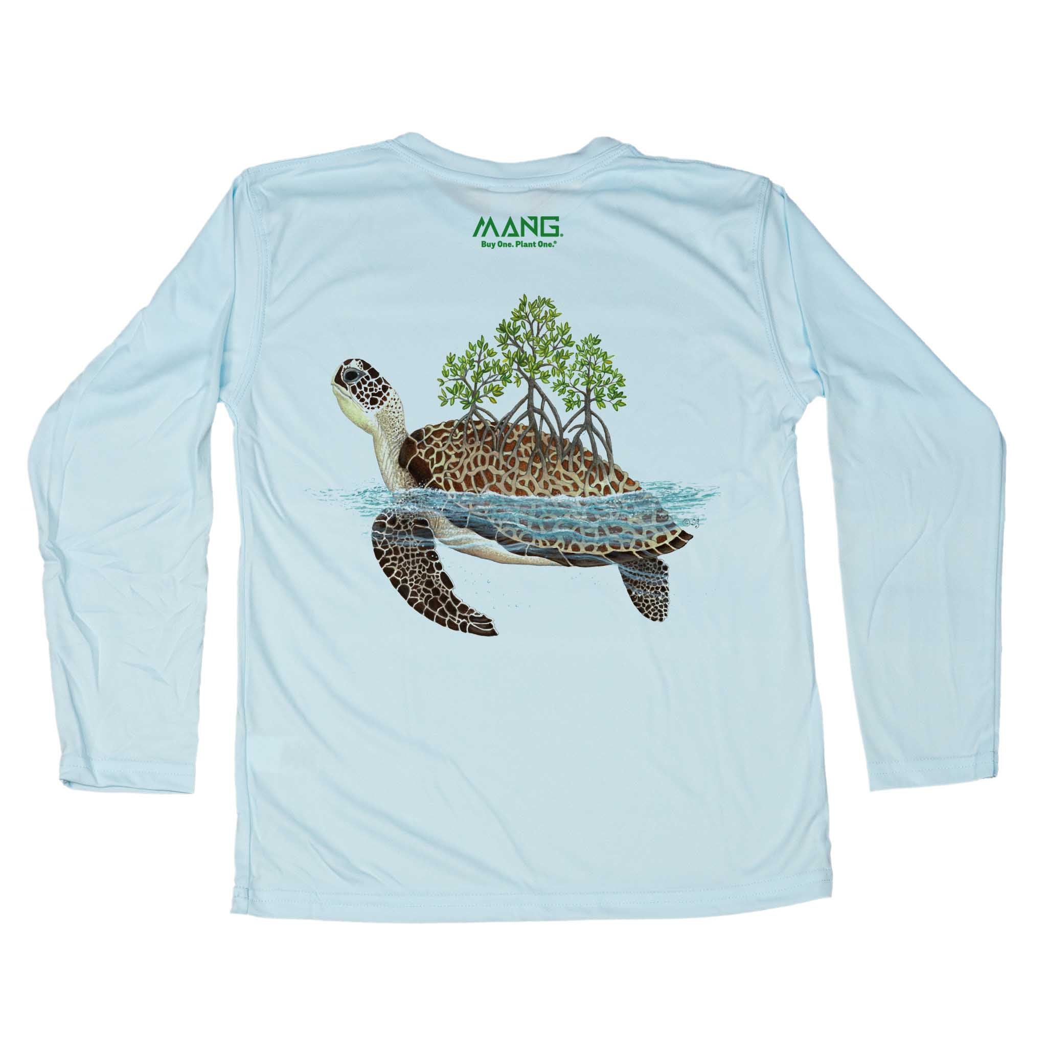 MANG Shell Grove Turtle MANG - Youth - YS-Arctic Blue