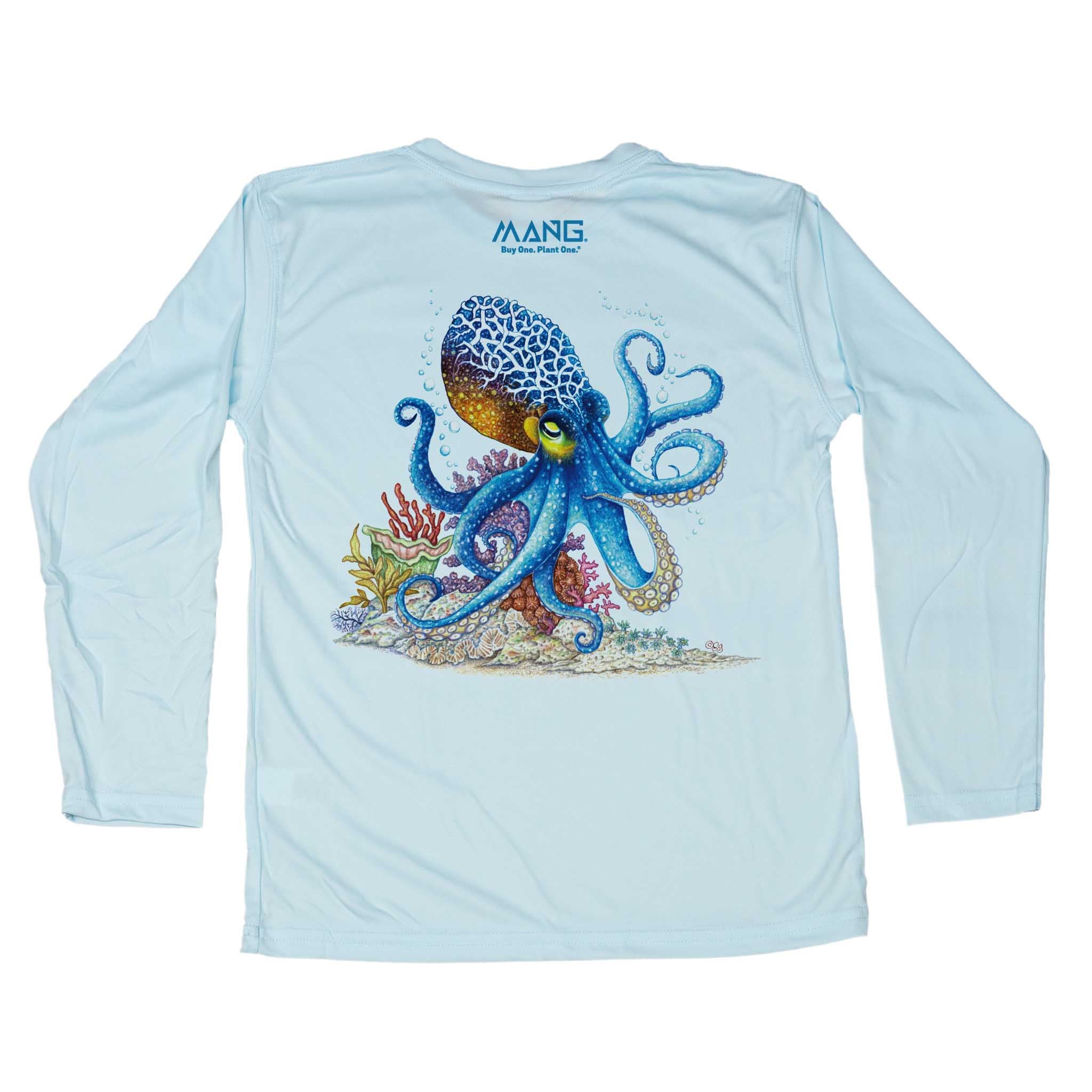 MANG Octopus MANG Toddler - 2T-Arctic Blue