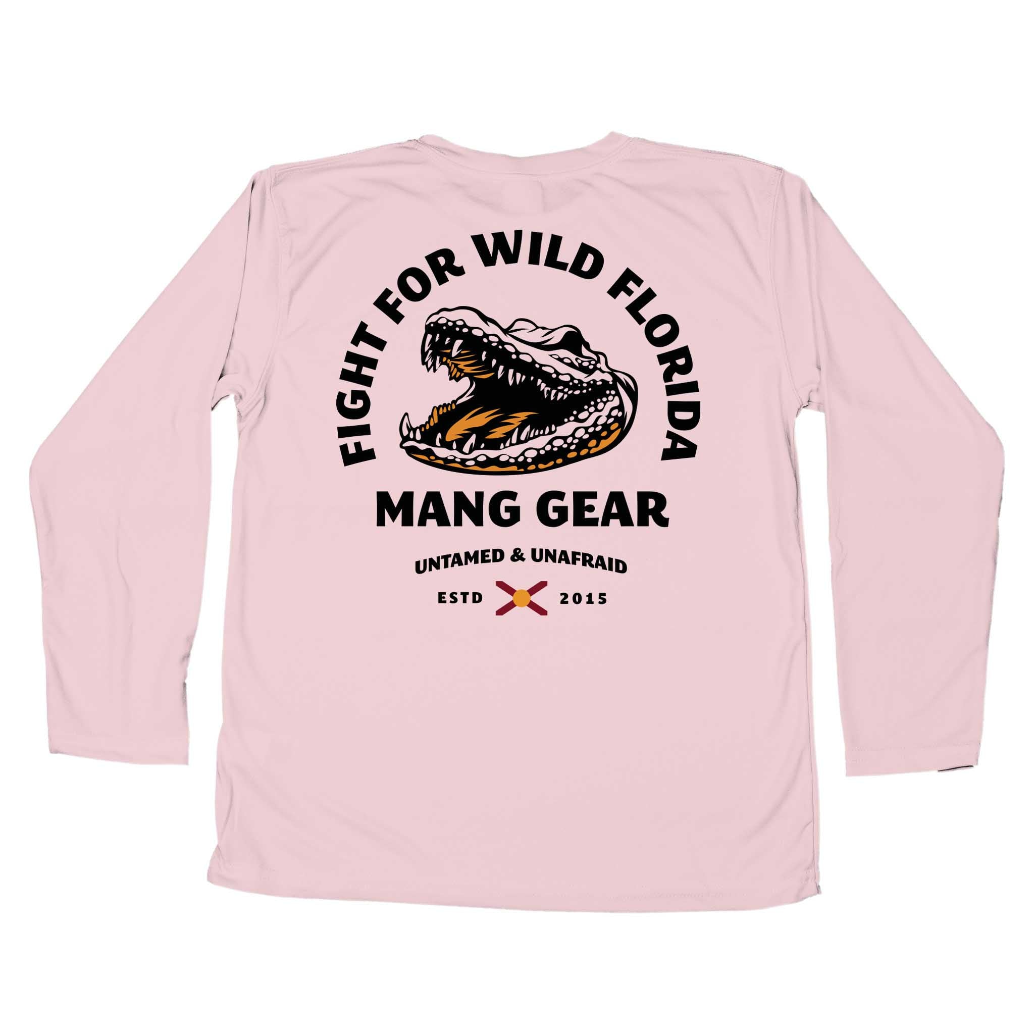 MANG Fight For Wild Florida Gator Toddler - 2T-Pink