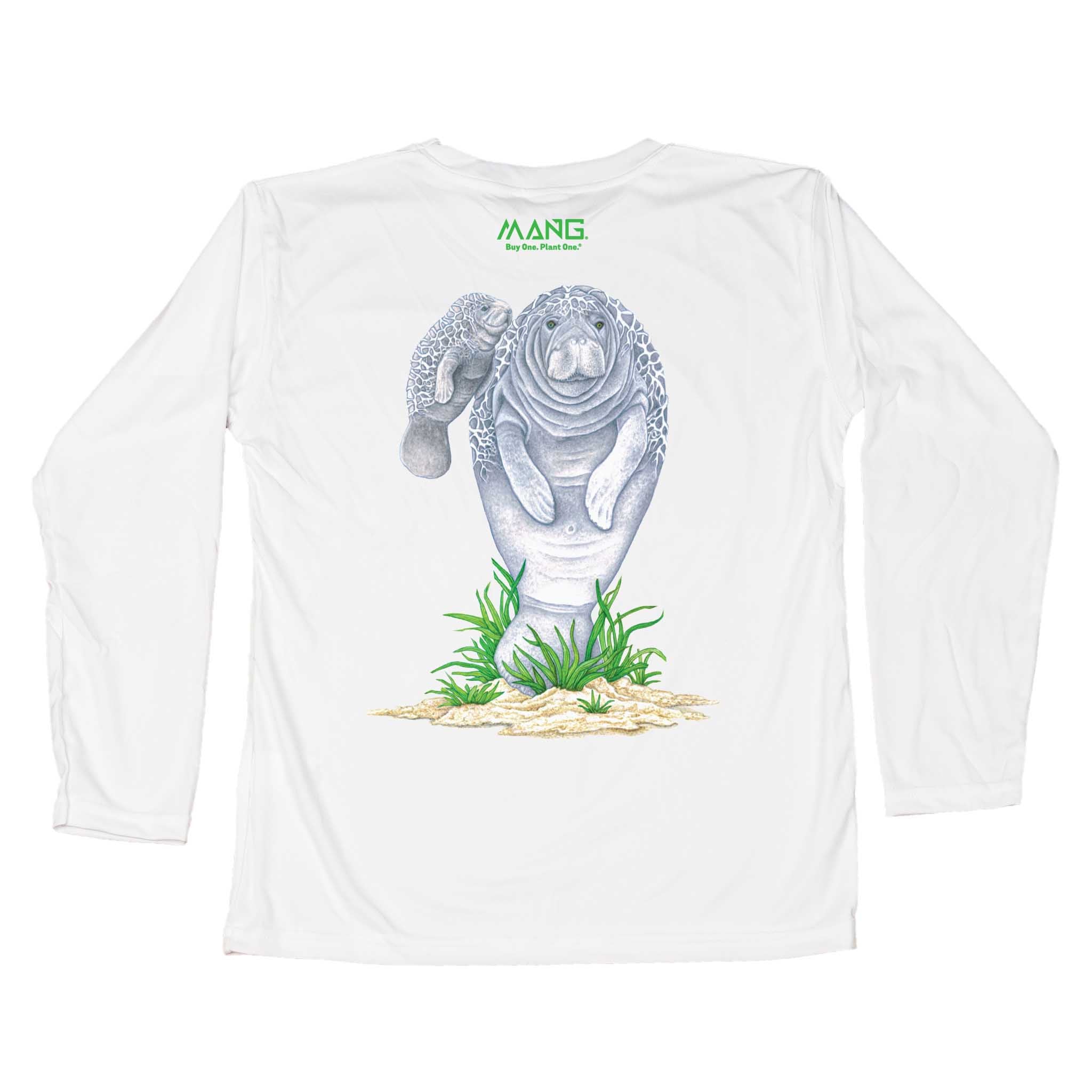 MANG Mamma Manatee MANG Toddler - 2T-White