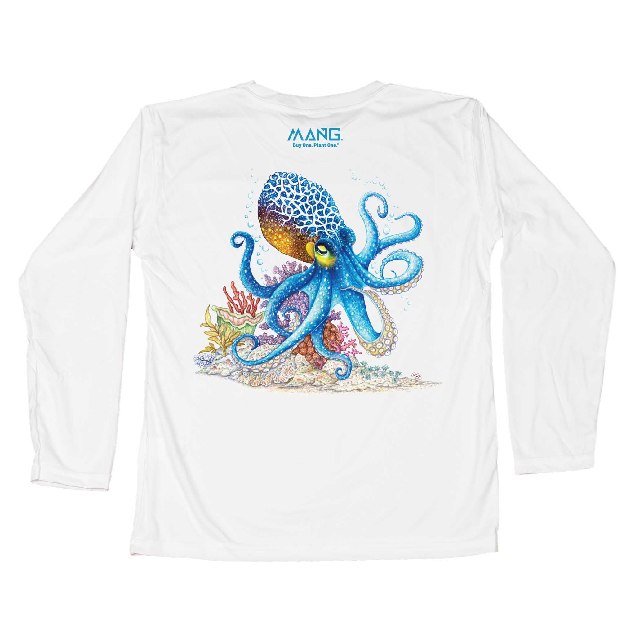 MANG Octopus MANG Toddler - 2T-White