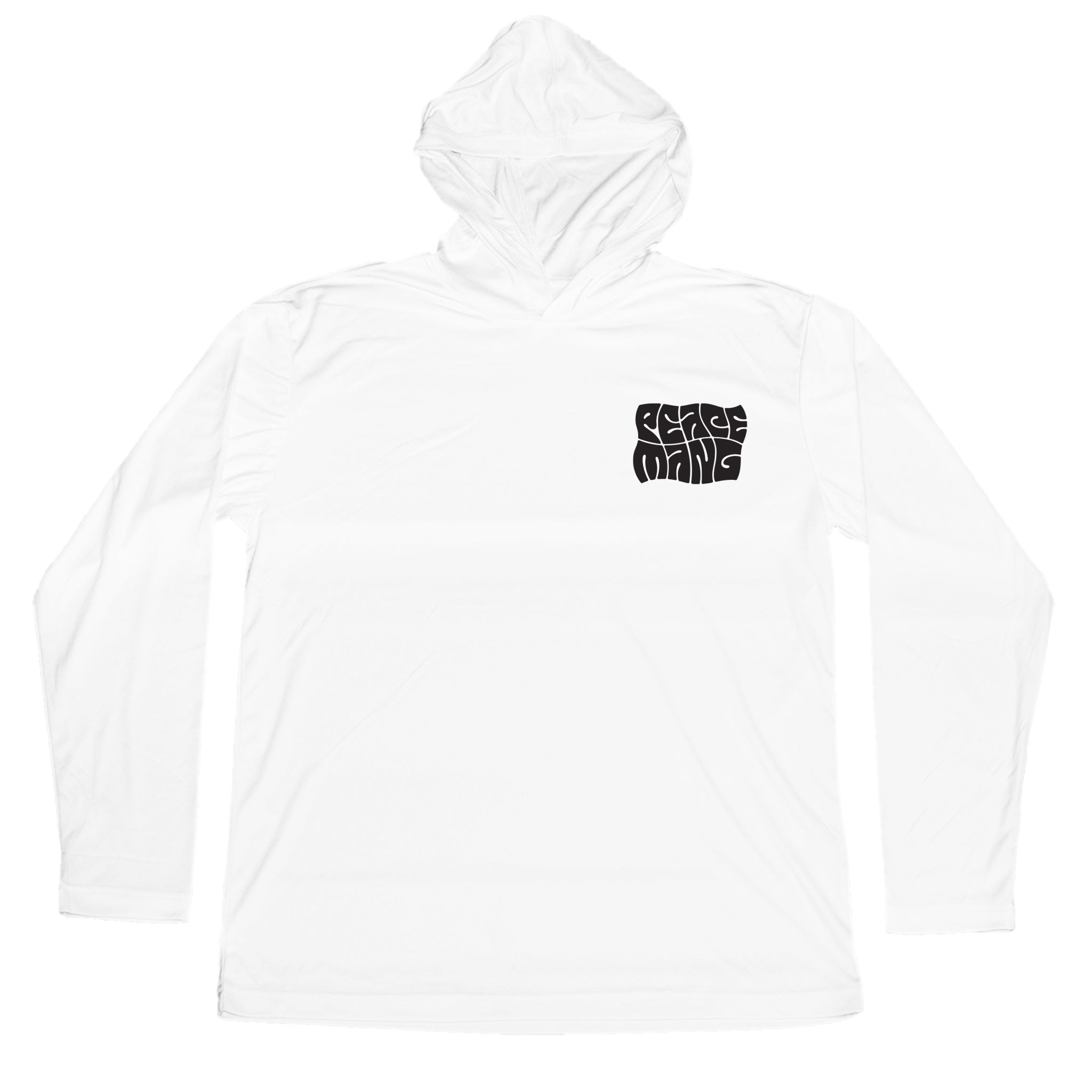 Peace hoodie white hotsell