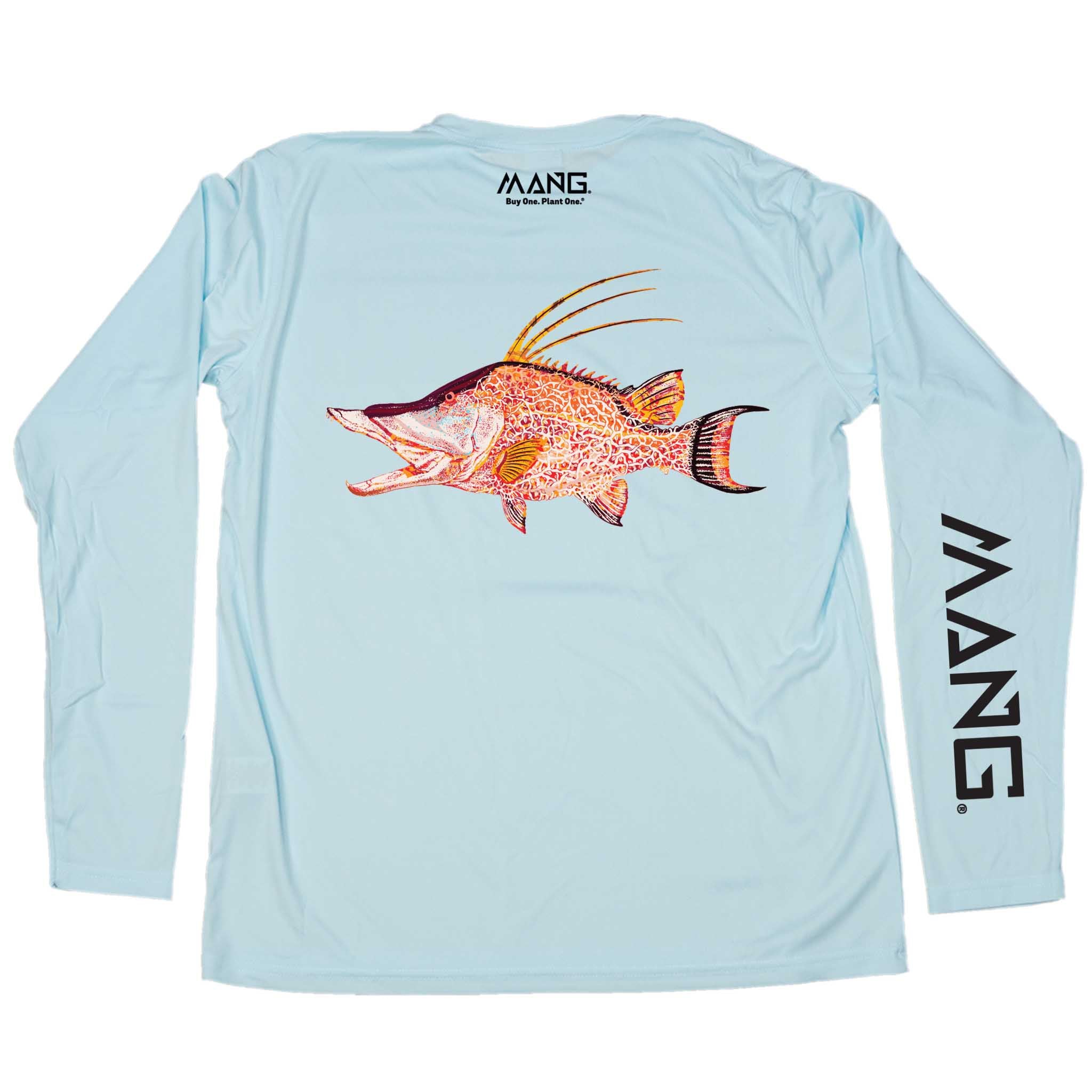 Men's Grouper Offshore Long Sleeve Fishing Shirt UPF Sun