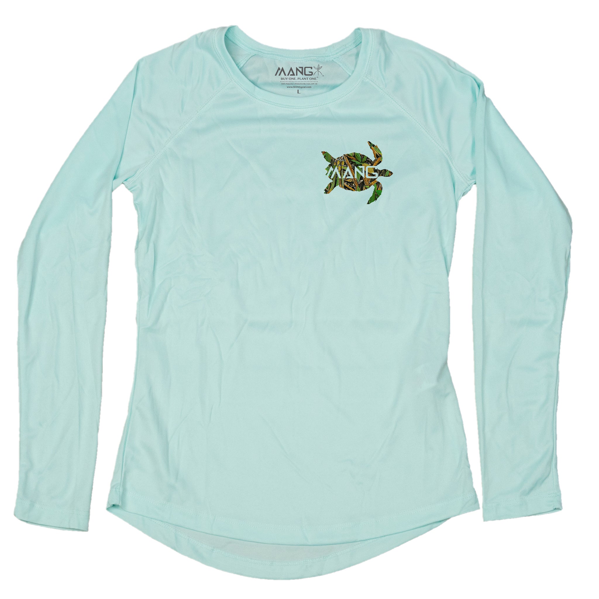 Women's Grassy Turtle Performance Longsleeve Shirt